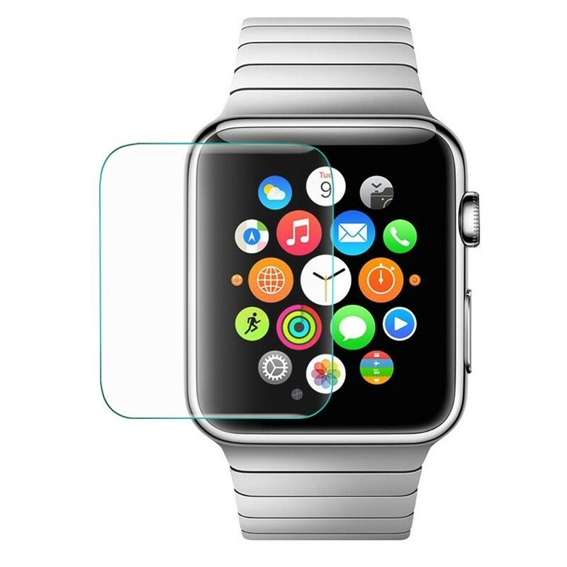 Skjermbeskytter I Herdet Glass For Apple Watch 38Mm