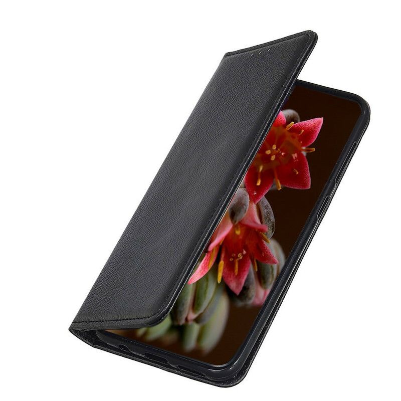 Beskyttelse Deksel Til Xiaomi Redmi Note 10 5G / Poco M3 Pro 5G Folio Deksel Teksturert Litchi Split Leather