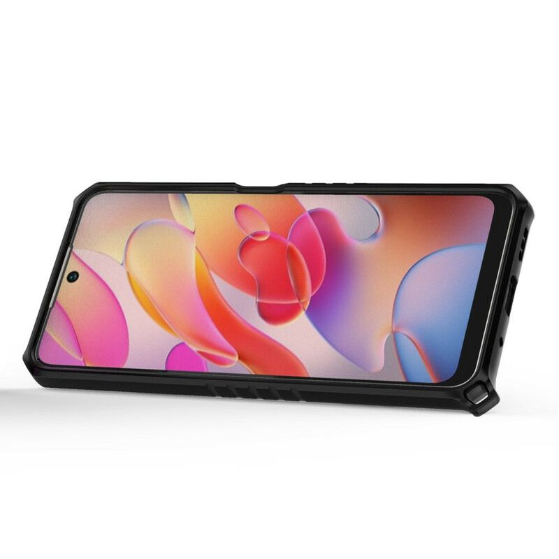 Deksel Til Xiaomi Redmi Note 10 5G / Poco M3 Pro 5G Honeycomb Med Ring