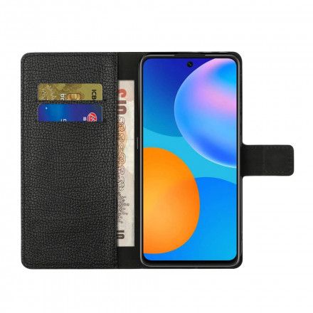 Folio Deksel Til Xiaomi Redmi Note 10 5G / Poco M3 Pro 5G Enkelt Litchi