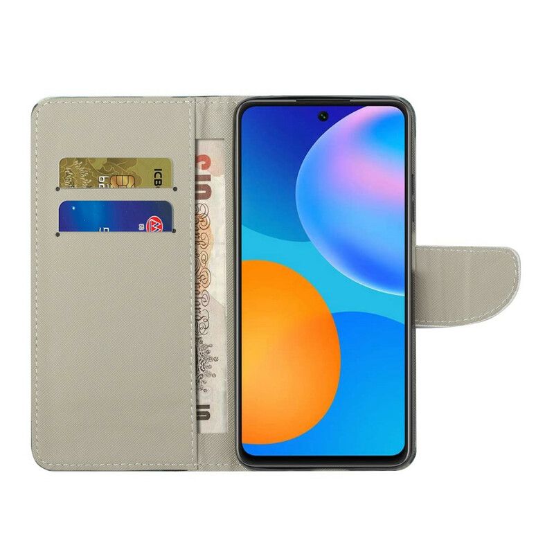 Folio Deksel Til Xiaomi Redmi Note 10 5G / Poco M3 Pro 5G Farlig Bjørn