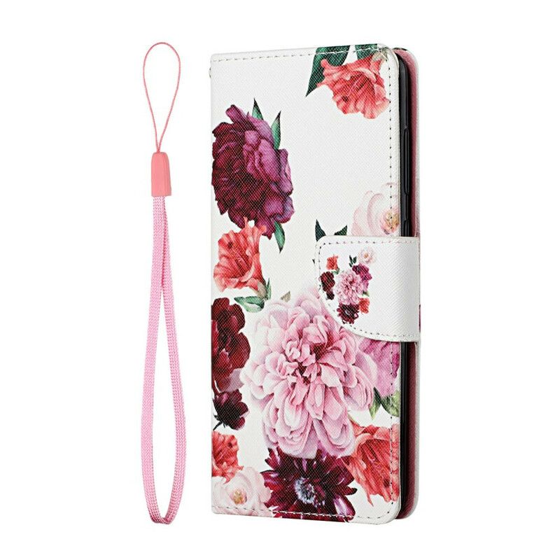 Folio Deksel Til Xiaomi Redmi Note 10 5G / Poco M3 Pro 5G Floral Series