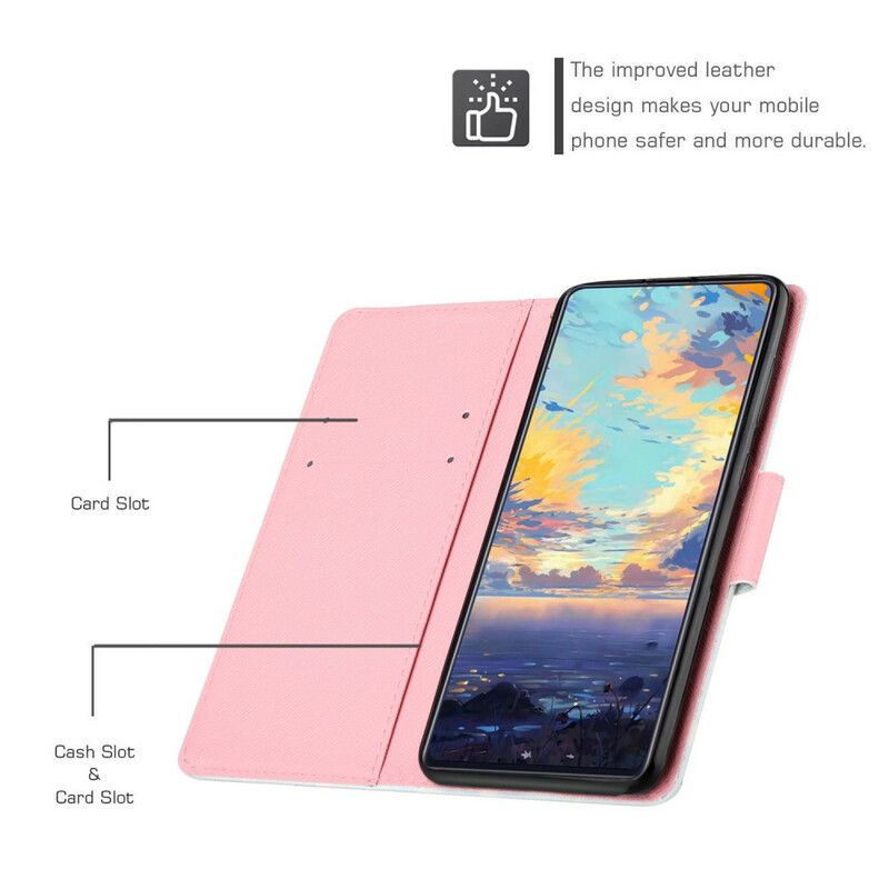 Folio Deksel Til Xiaomi Redmi Note 10 5G / Poco M3 Pro 5G Floral Series