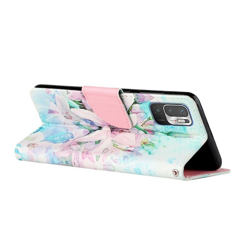 Folio Deksel Til Xiaomi Redmi Note 10 5G / Poco M3 Pro 5G Floral Series