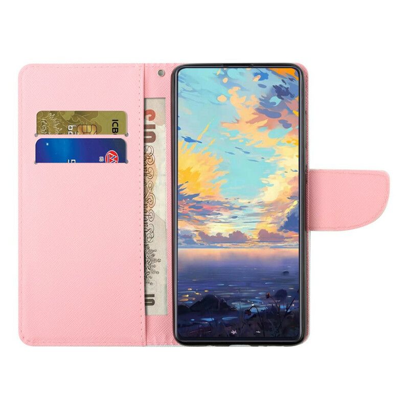 Folio Deksel Til Xiaomi Redmi Note 10 5G / Poco M3 Pro 5G Floral Series