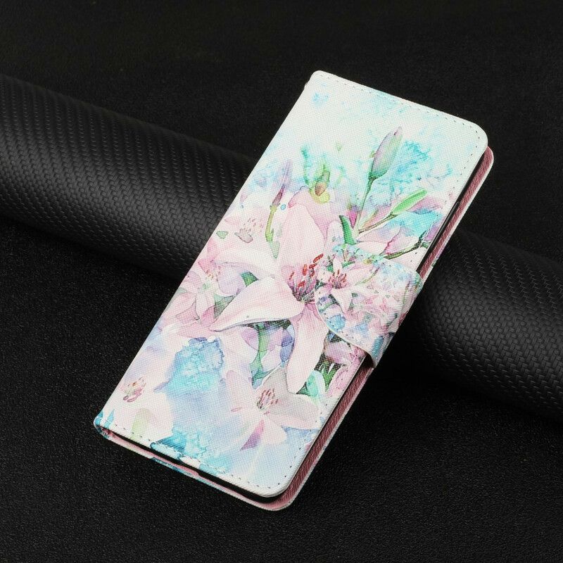 Folio Deksel Til Xiaomi Redmi Note 10 5G / Poco M3 Pro 5G Floral Series