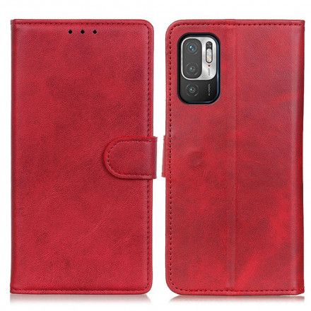 Folio Deksel Til Xiaomi Redmi Note 10 5G / Poco M3 Pro 5G Retro Matt Skinneffekt