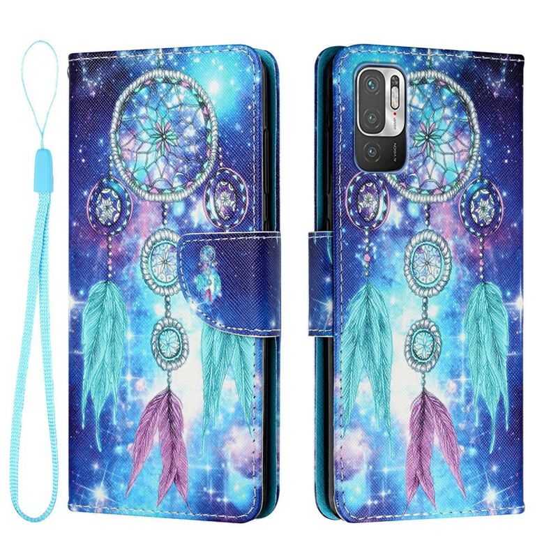 Folio Deksel Til Xiaomi Redmi Note 10 5G / Poco M3 Pro 5G Twilight Dreamcatcher