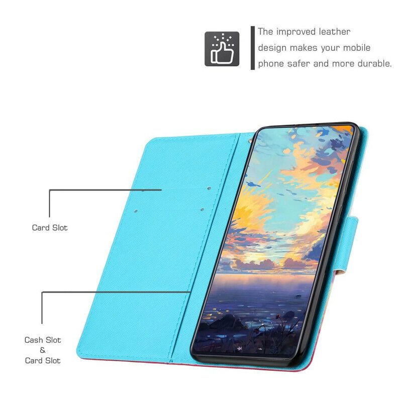 Folio Deksel Til Xiaomi Redmi Note 10 5G / Poco M3 Pro 5G Twilight Dreamcatcher