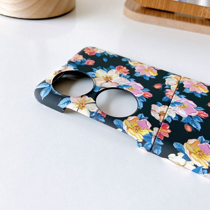 Deksel Til Huawei P50 Pocket Blomster