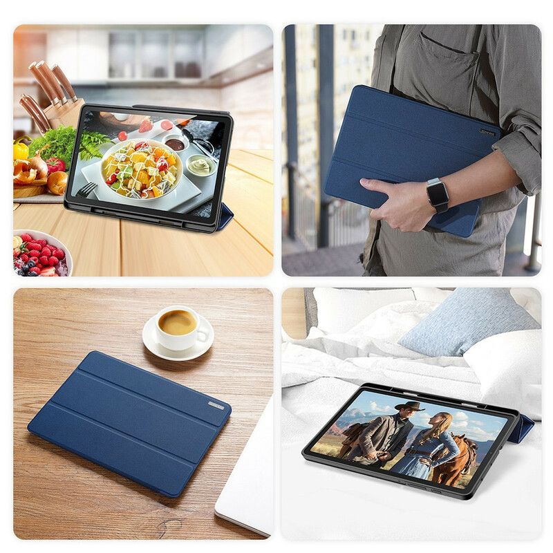 Beskyttelse Deksel Til Samsung Galaxy Tab S6 Lite Domo Series Blyantholder Dux-ducis