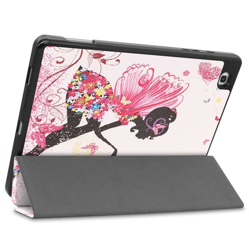 Beskyttelse Deksel Til Samsung Galaxy Tab S6 Lite Floral Fairy Blyantholder