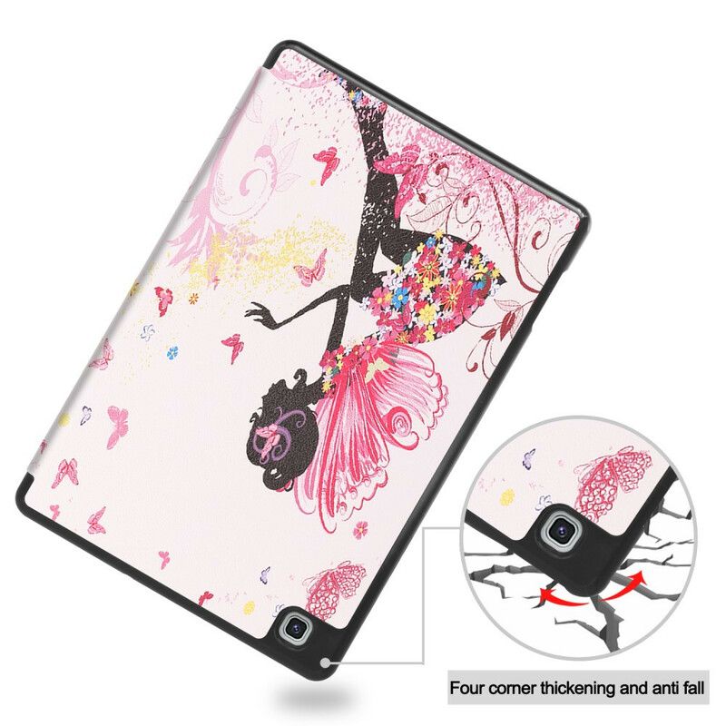 Beskyttelse Deksel Til Samsung Galaxy Tab S6 Lite Floral Fairy Blyantholder