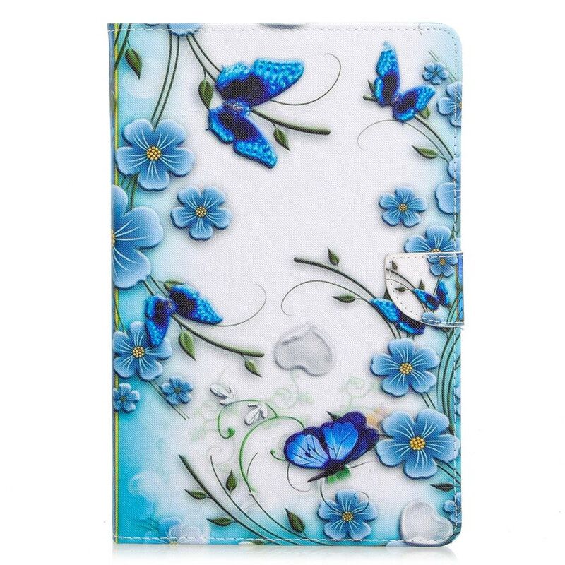 Folio Deksel Til Samsung Galaxy Tab S6 Lite Floral Series