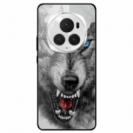 Deksel Honor Magic 6 Pro Mountain Wolf Herdet Glass