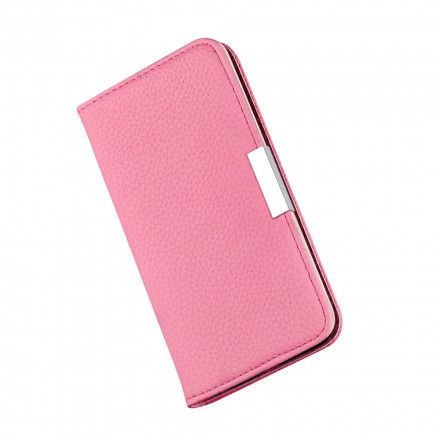 Beskyttelse Deksel Til Samsung Galaxy S21 Ultra 5G Folio Deksel Ultra Chic Litchi Imitert Skinn