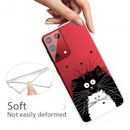 Deksel Til Samsung Galaxy S21 Ultra 5G Se På Kattene