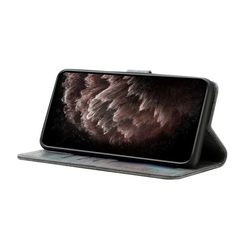Folio Deksel Til Samsung Galaxy S21 Ultra 5G Faux Leather Silhouette