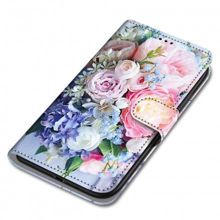 Folio Deksel Til Samsung Galaxy S21 Ultra 5G Floral Wonder