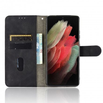 Folio Deksel Til Samsung Galaxy S21 Ultra 5G Skin-touch