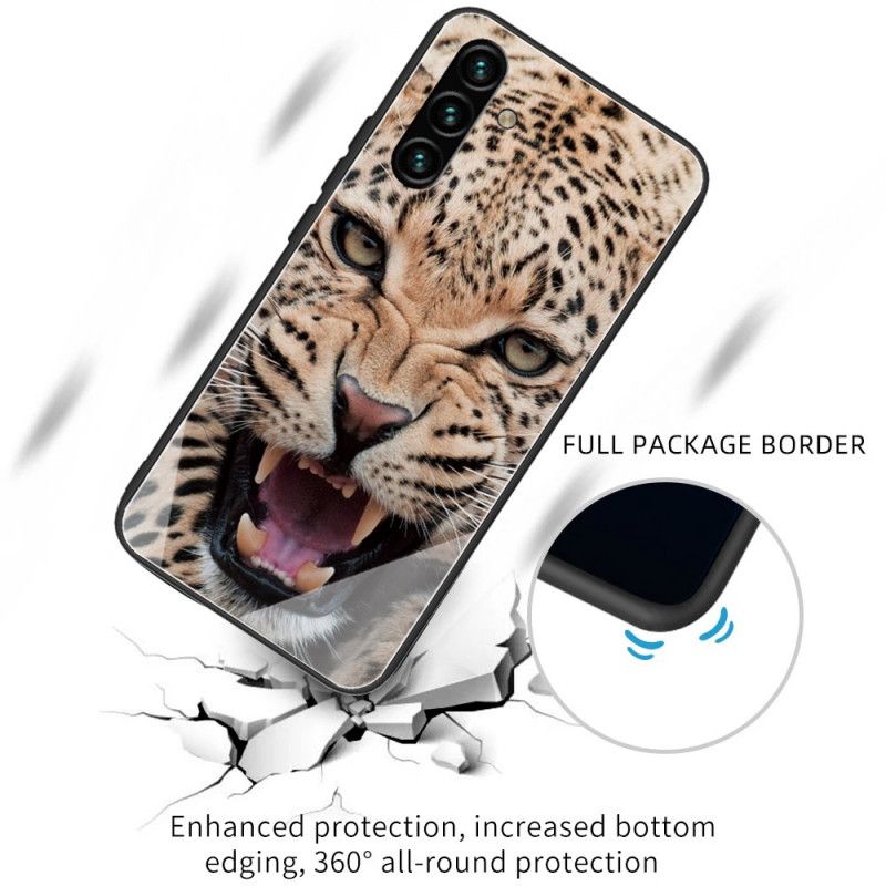 Deksel Til Samsung Galaxy A13 5G Leopard Herdet Glass