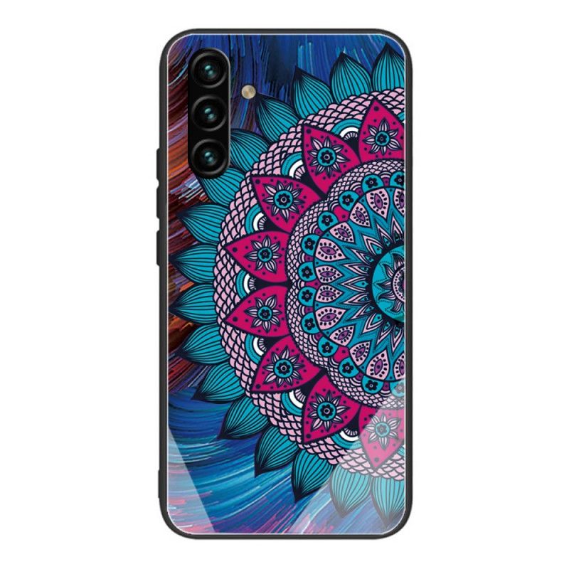 Deksel Til Samsung Galaxy A13 5G Mandala I Herdet Glass