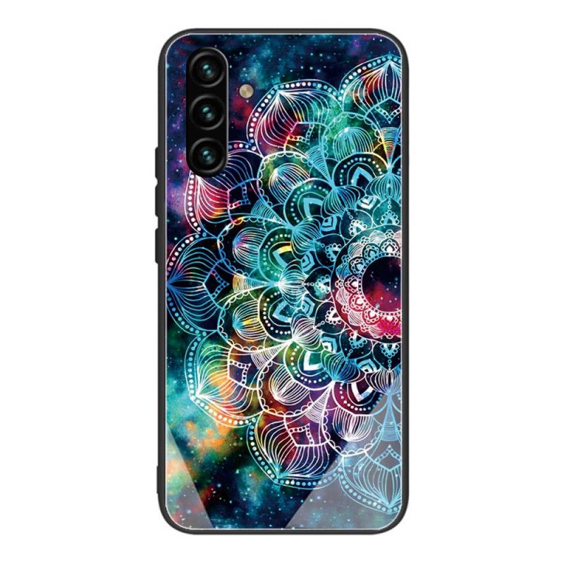 Deksel Til Samsung Galaxy A13 5G Mandala I Herdet Glass