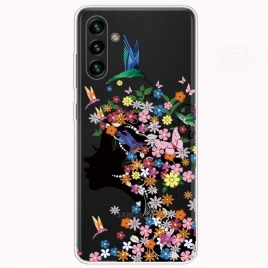 Deksel Til Samsung Galaxy A13 5G Nydelig Blomsterhode