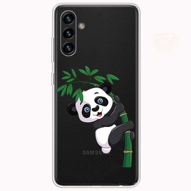 Deksel Til Samsung Galaxy A13 5G Panda På Bambus