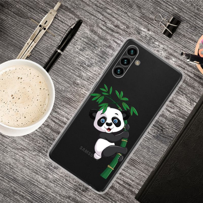 Deksel Til Samsung Galaxy A13 5G Panda På Bambus