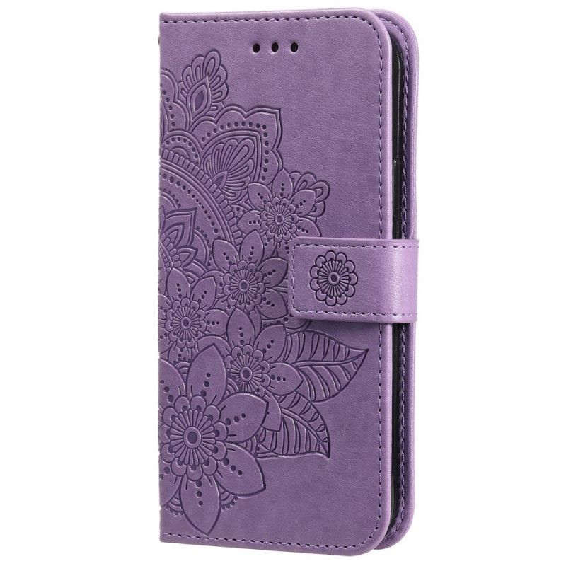 Folio Deksel Til Samsung Galaxy A13 5G Blomstermandala