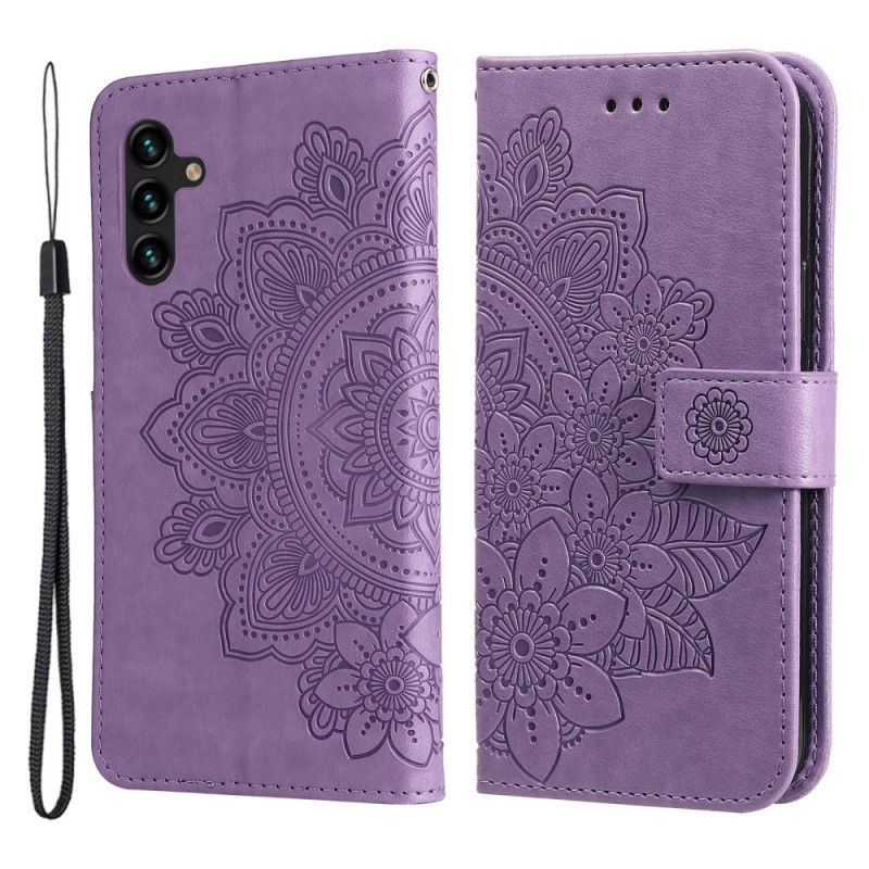 Folio Deksel Til Samsung Galaxy A13 5G Blomstermandala