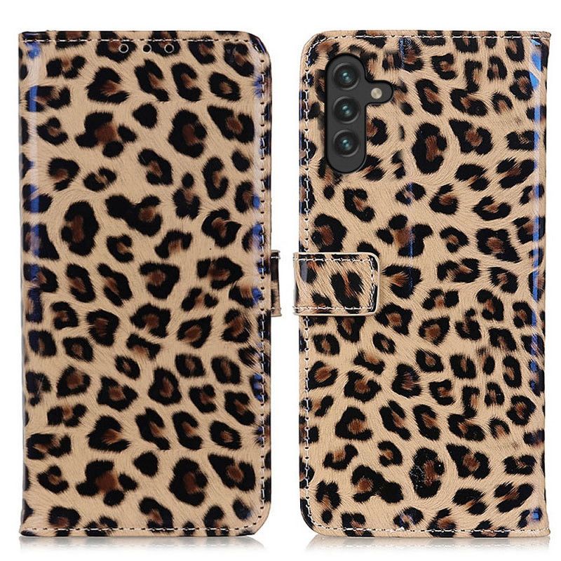 Folio Deksel Til Samsung Galaxy A13 5G Leopard