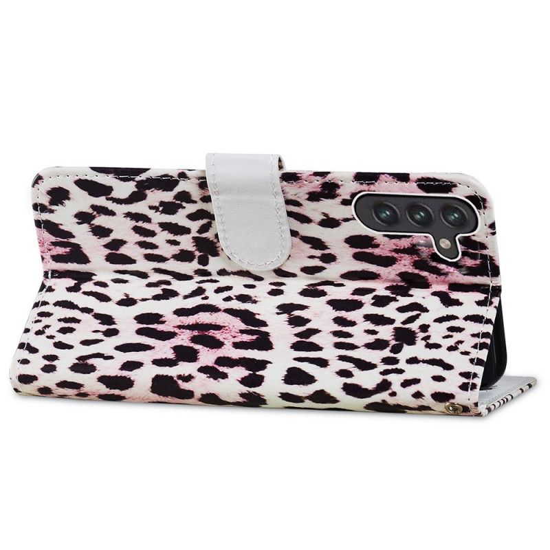 Folio Deksel Til Samsung Galaxy A13 5G Leopardprint