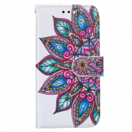 Folio Deksel Til Samsung Galaxy A13 5G Mandala Tegnet