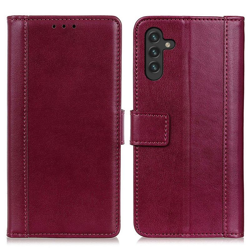 Folio Deksel Til Samsung Galaxy A13 5G Style Leather Elegance