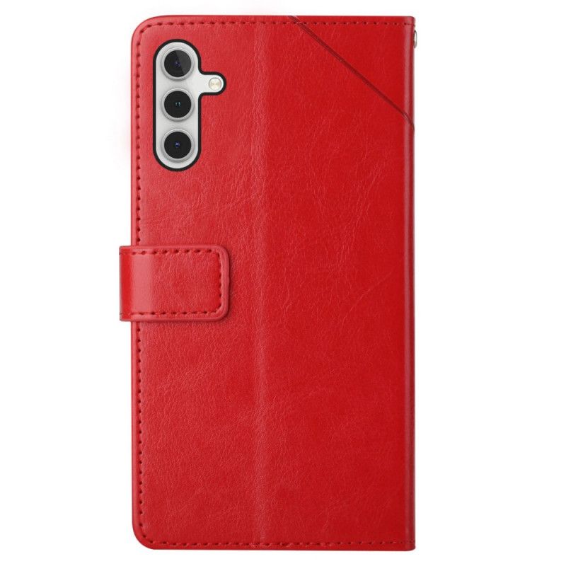 Lærdeksel Til Samsung Galaxy A13 5G Geo Y Design Leather Style