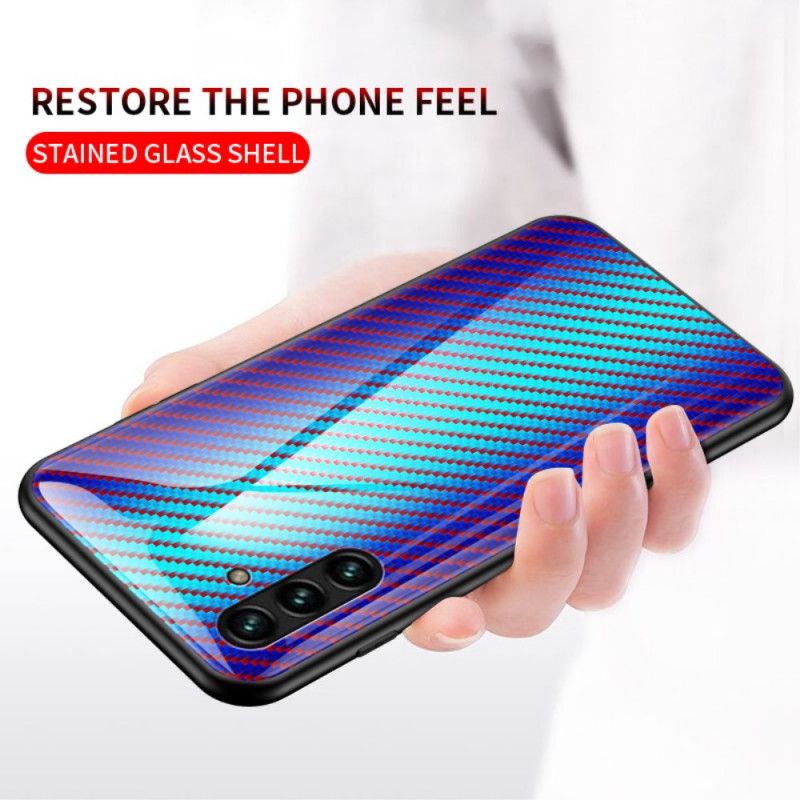 Mobildeksel Til Samsung Galaxy A13 5G Karbonfiberherdet Glass