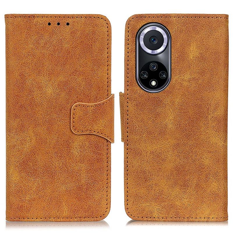 Folio Deksel Til Huawei Nova 9 / Honor 50 Vintage Split Leather