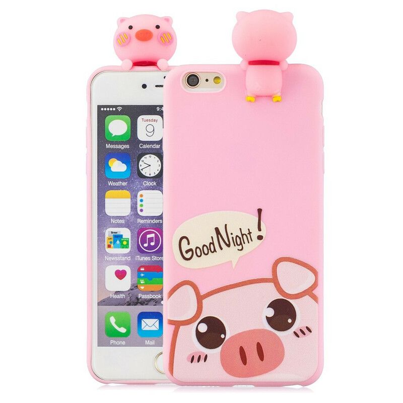 Deksel Til iPhone 6 / 6S Apollo The Pig 3d