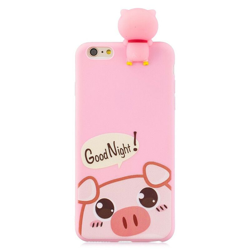 Deksel Til iPhone 6 / 6S Apollo The Pig 3d