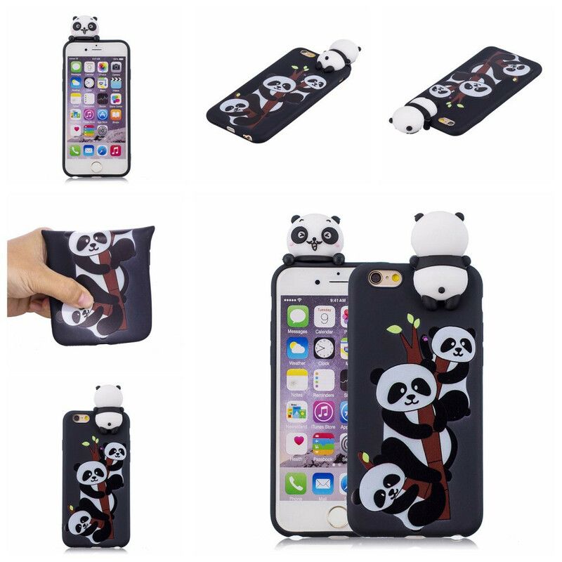 Deksel Til iPhone 6 / 6S Eric The Panda 3d