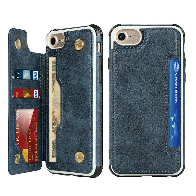 Deksel Til iPhone 6 / 6S Lommebok Lærdeksel Lommebok Mer
