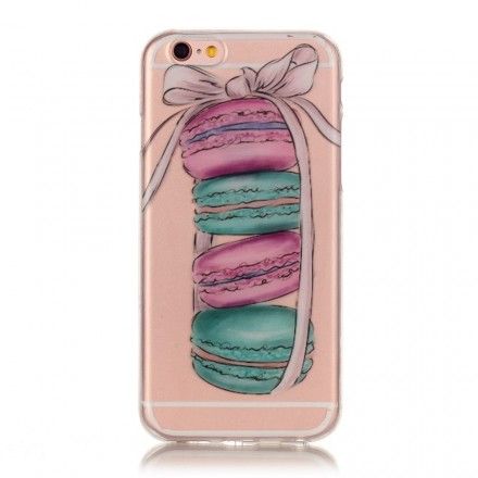 Deksel Til iPhone 6 / 6S Transparente Gourmetmacarons