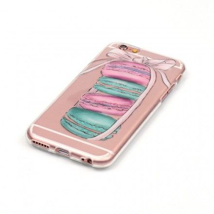 Deksel Til iPhone 6 / 6S Transparente Gourmetmacarons