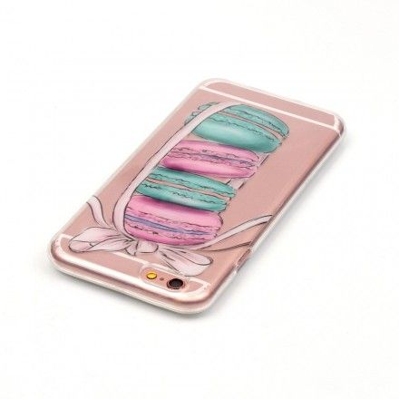 Deksel Til iPhone 6 / 6S Transparente Gourmetmacarons