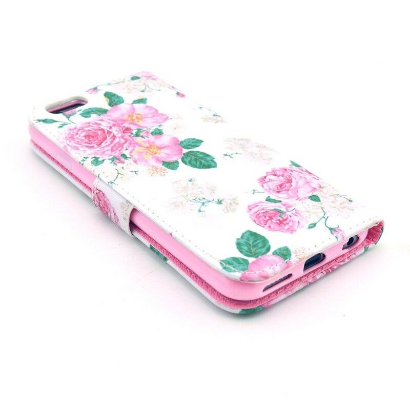 Folio Deksel Til iPhone 6 / 6S Frihetsblomster