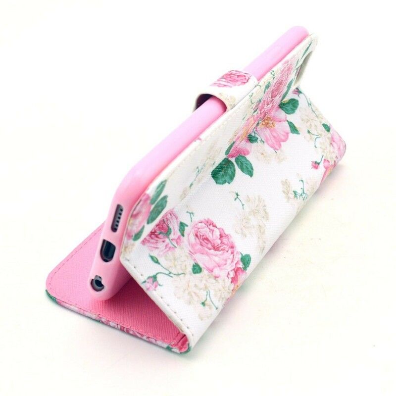 Folio Deksel Til iPhone 6 / 6S Frihetsblomster