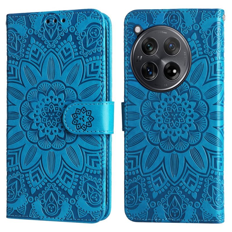 Folio Deksel Oneplus 12r Splendid Mandala Med Stropp