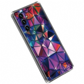 Deksel Til Samsung Galaxy A14 / A14 5G Fleksibel Geometri